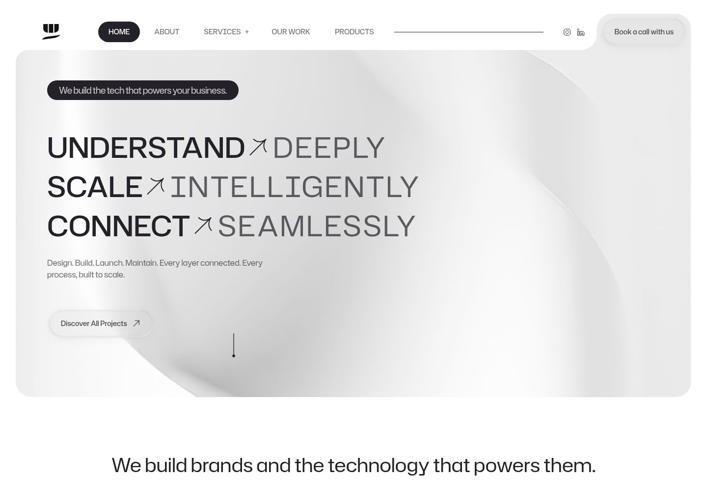 Creative, Tech & AI Agency in Riyadh, Saudi Arabia - TAYB.SA — website design on Landdding