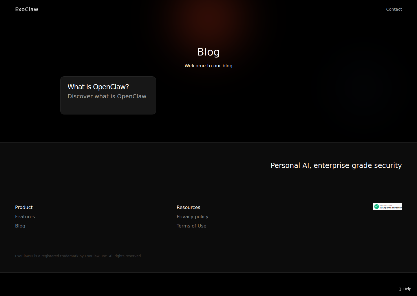 ExoClaw — Deploy OpenClaw agents in seconds