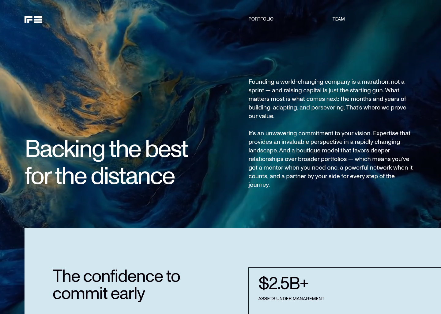 RRE — website design on Landdding