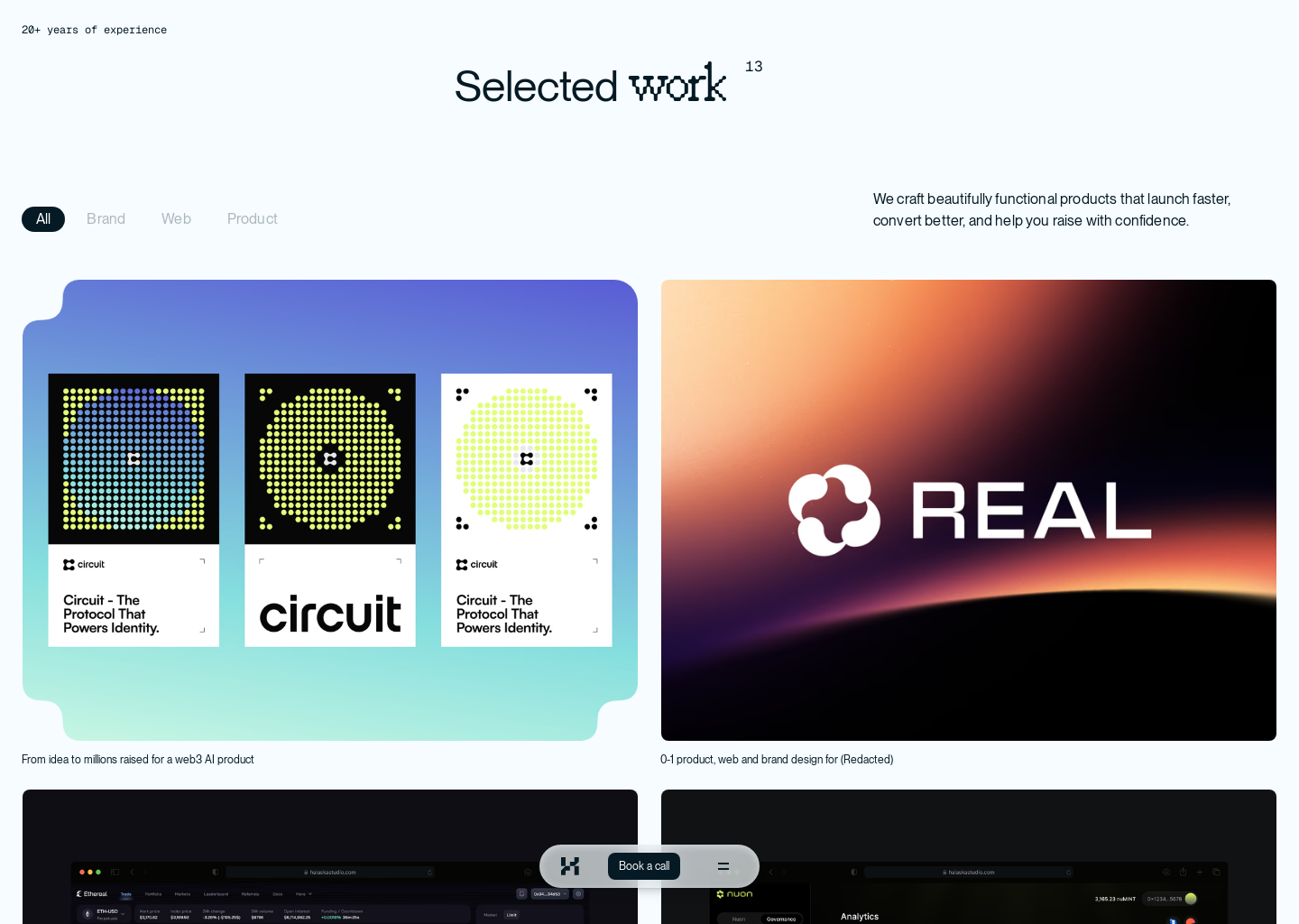 Work | Halaska Studio