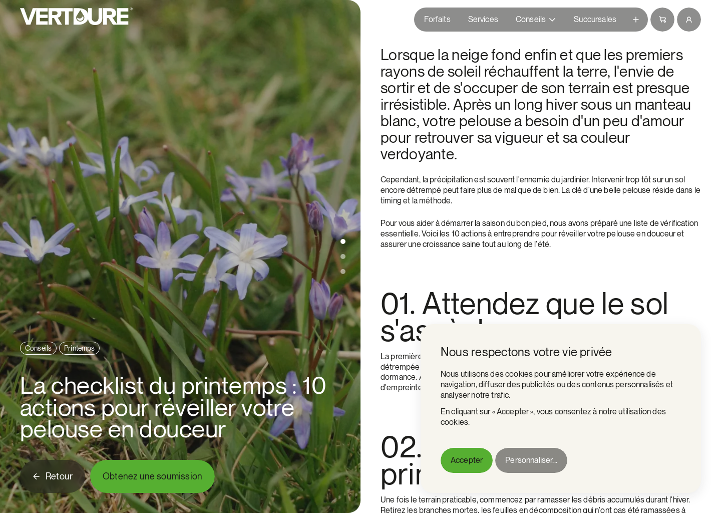 La checklist du printemps : 10 actions pour réveiller votre pelouse en douceur - Vertdure