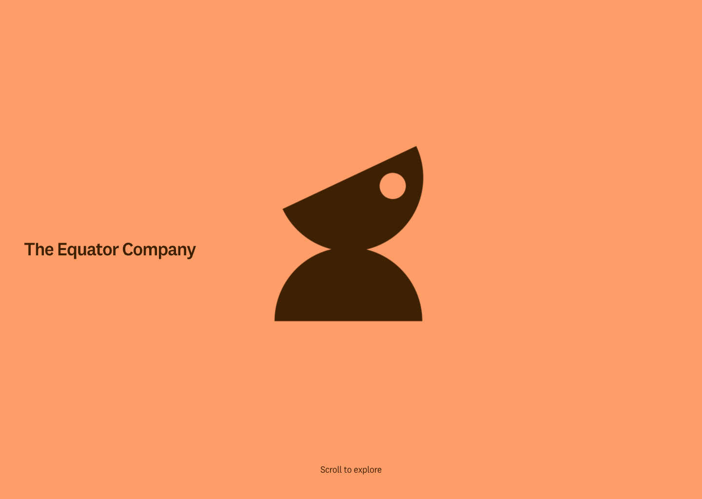 The Equator Company — website design on Landdding