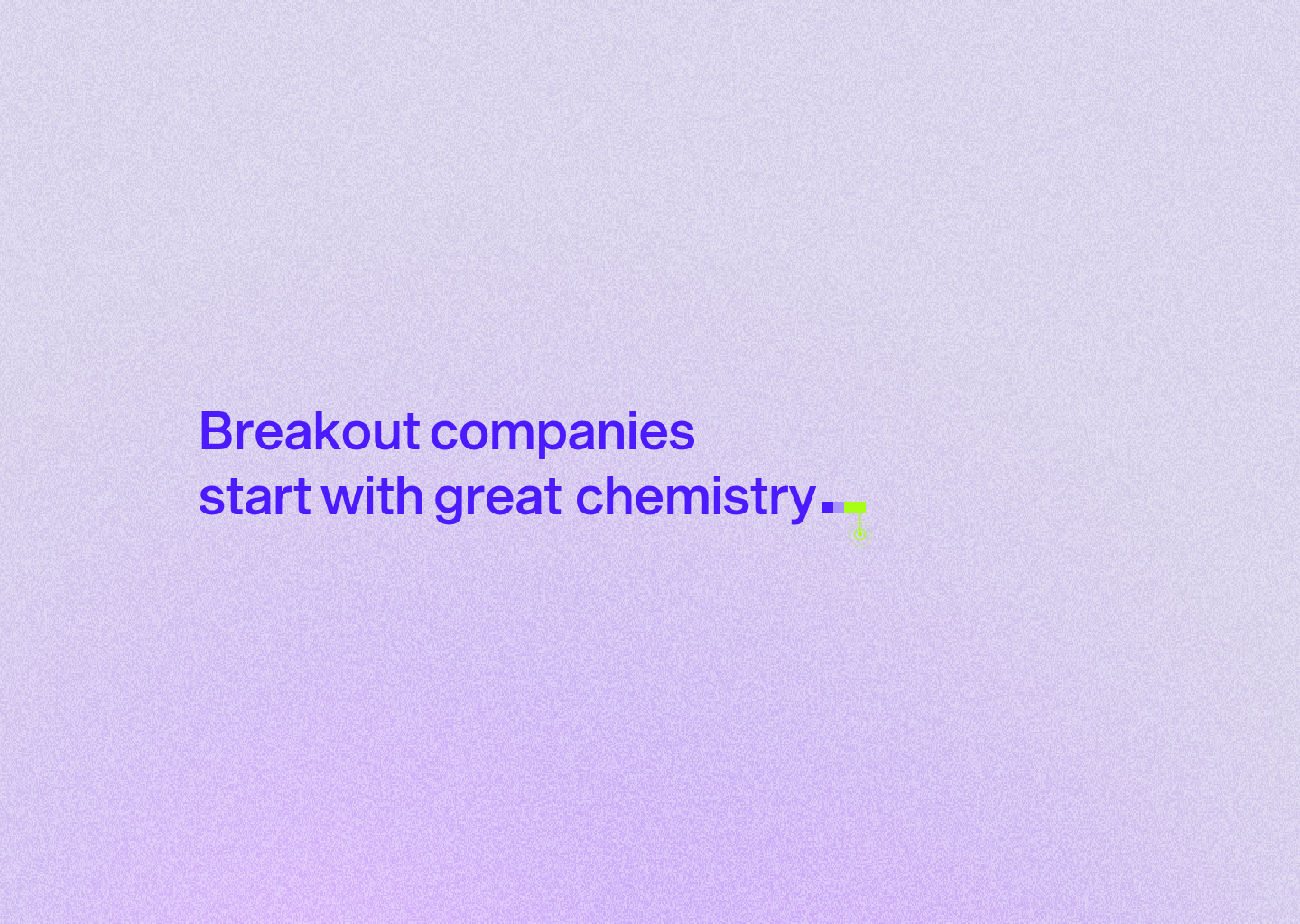 Chemistry — website design on Landdding