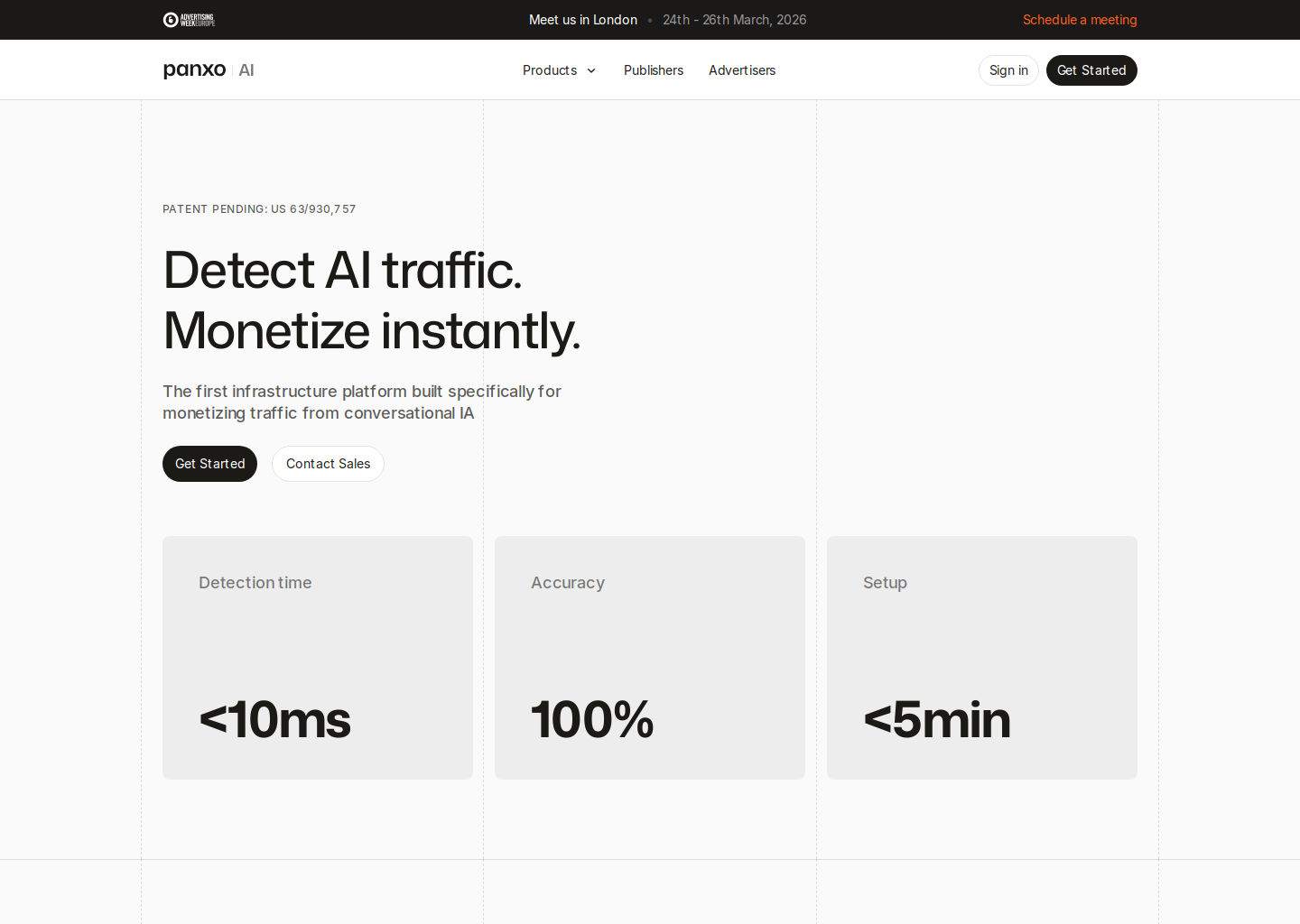 Panxo - Monetize Every AI Visitor