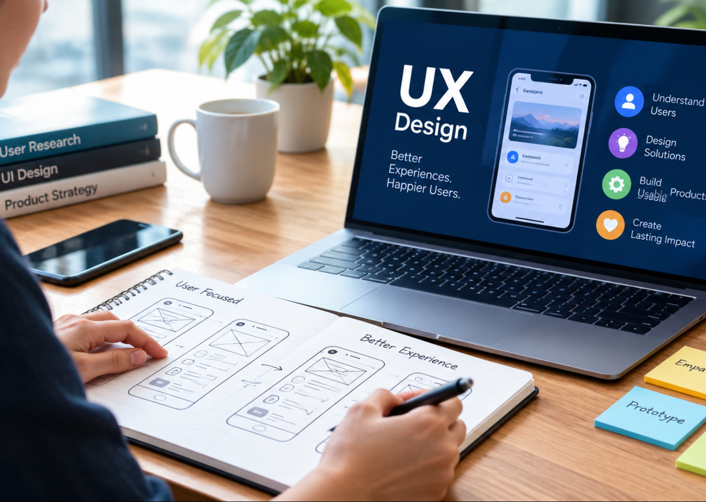 UX Design Definition and Why It Shapes Better Digital Experiences — website design on Landdding
