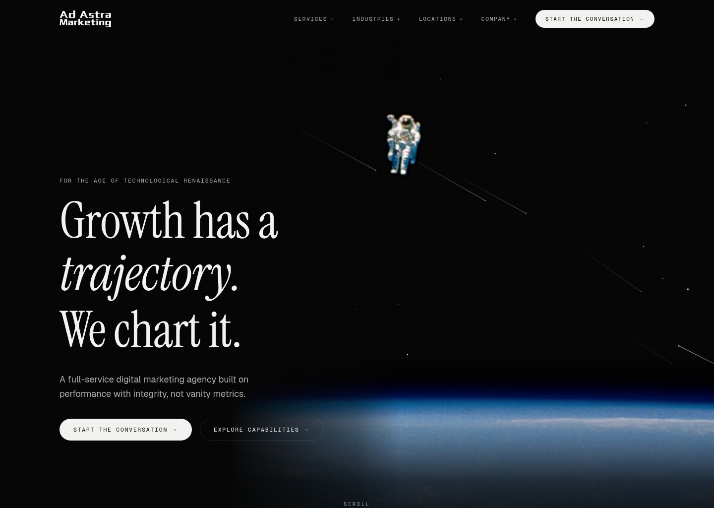 Digital Marketing Agency in Australia — website design on Landdding