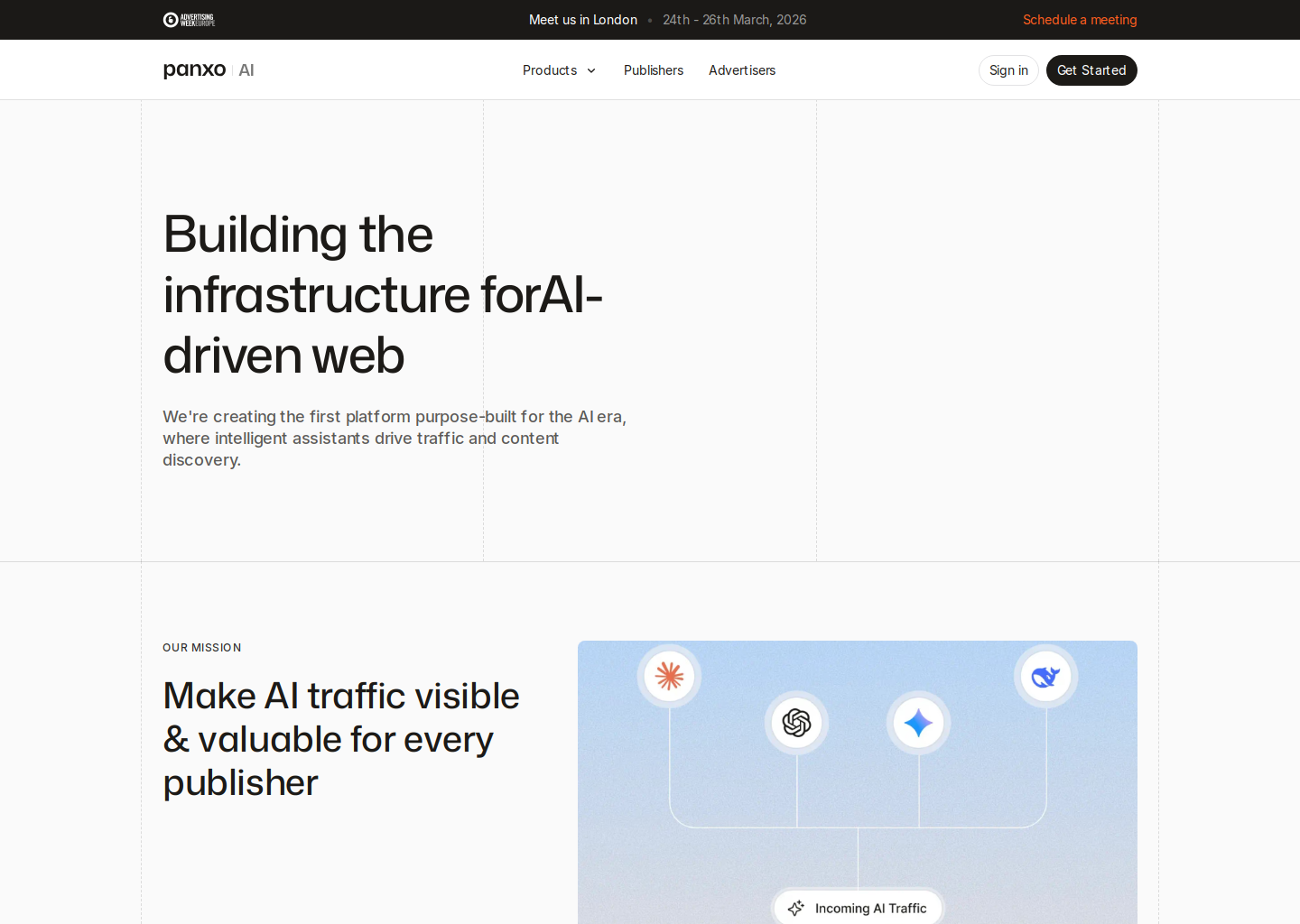 Panxo - Monetize Every AI Visitor
