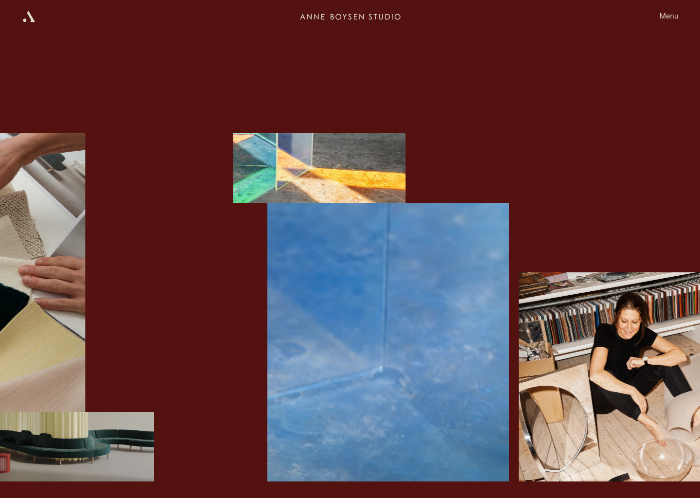 Anne Boysen: My design portfolio — website design on Landdding