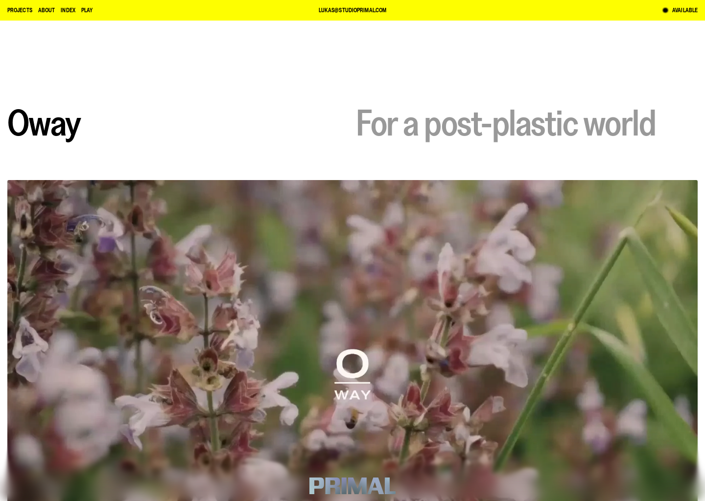 Studio Primal | Oway