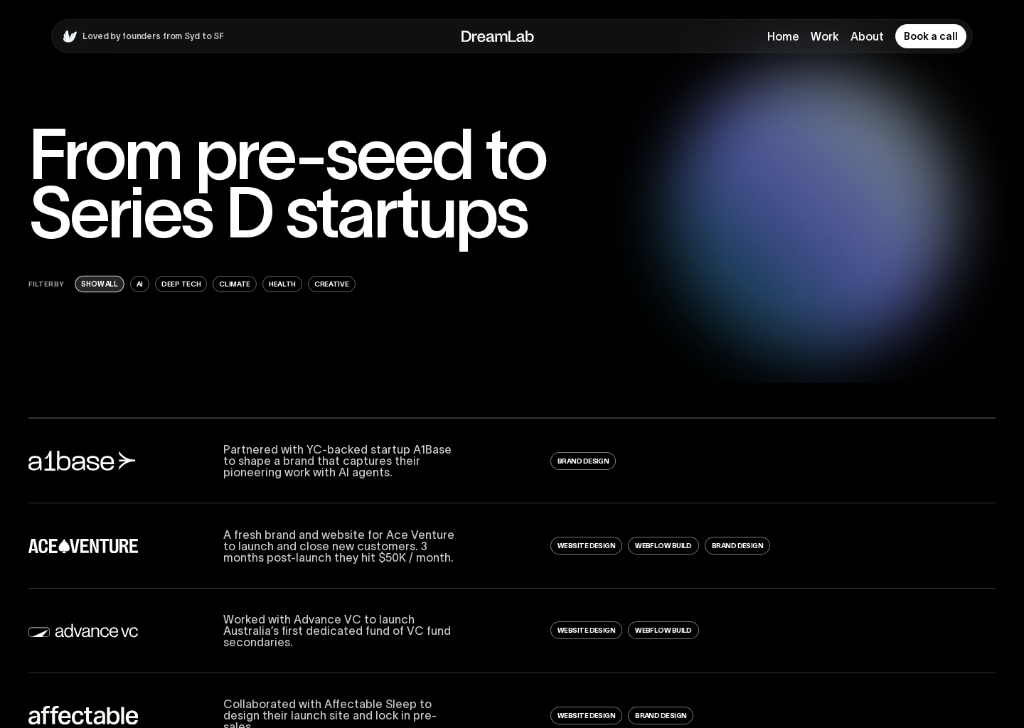 Dream Lab | All work