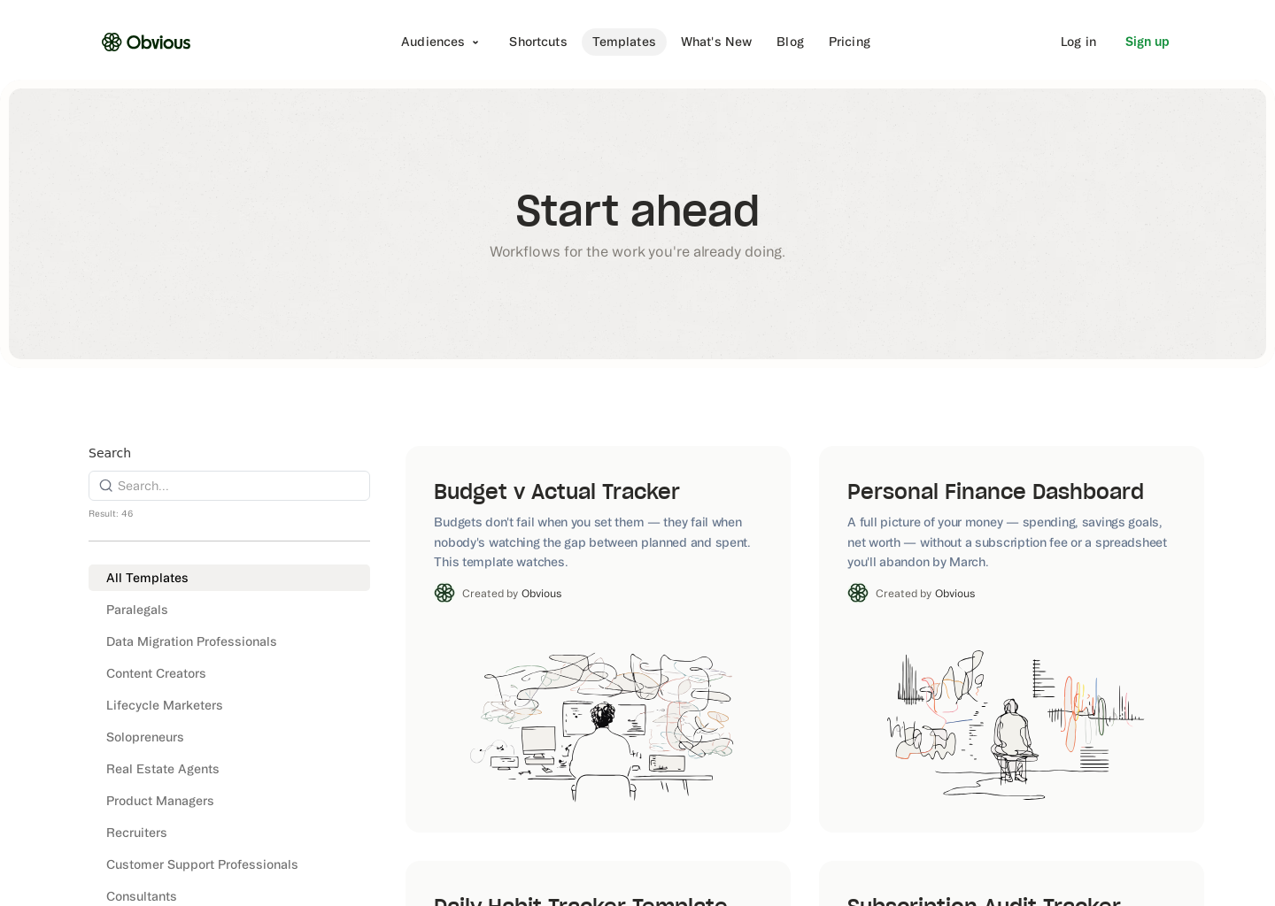 Obvious AI Prompt Library | 100+ Shortcuts for Every Role