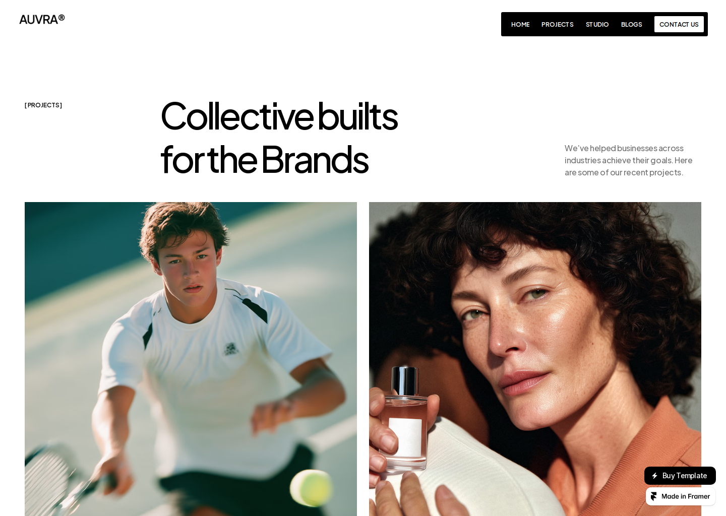 Auvra® – Premium Agency Template