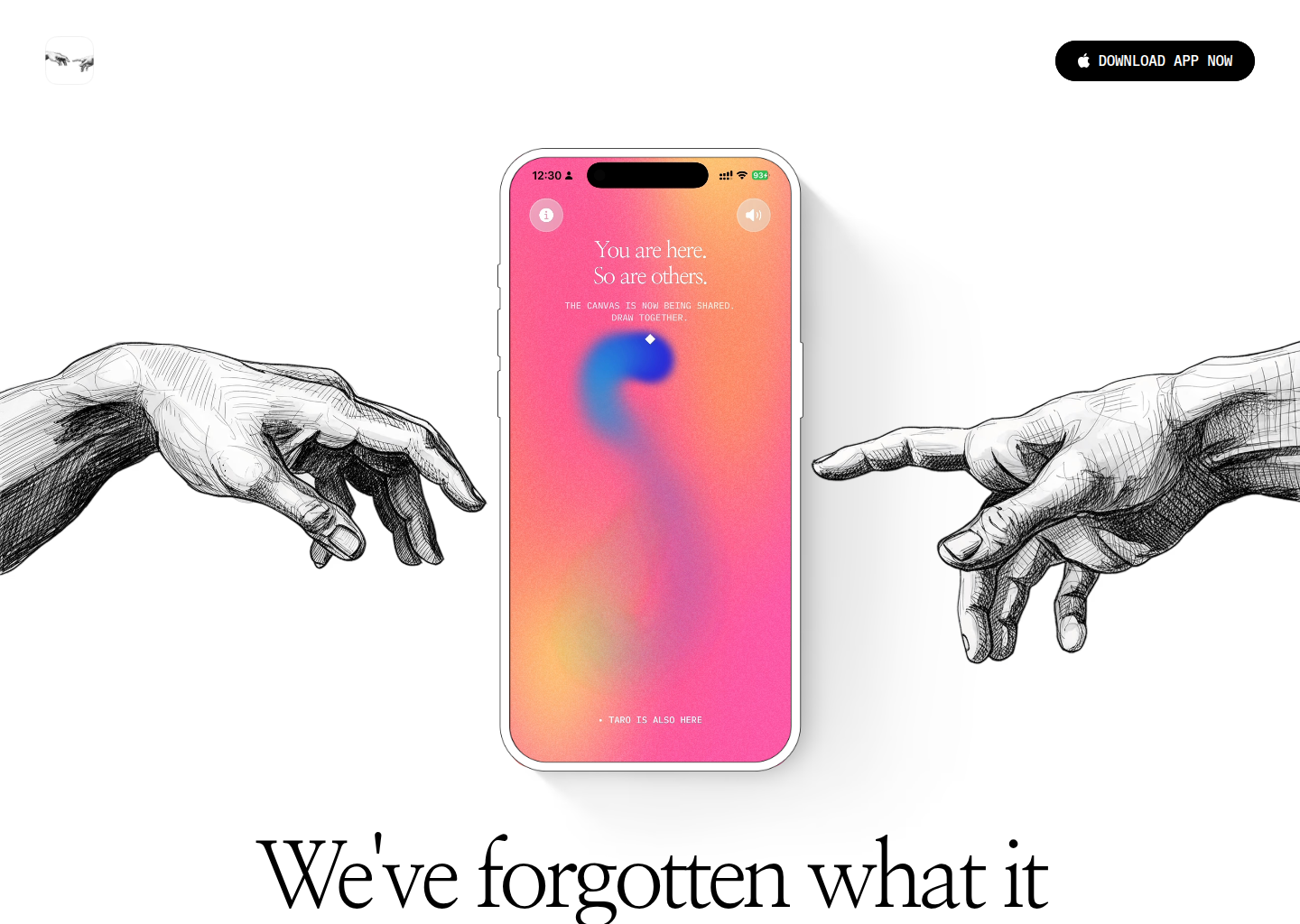 Interlude — website design on Landdding