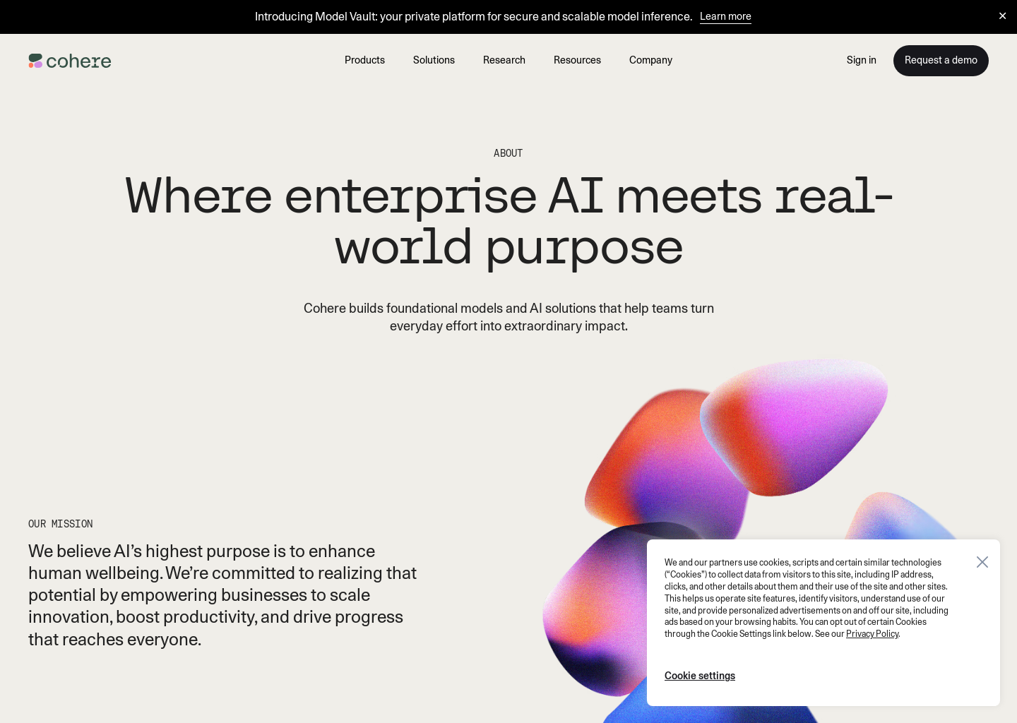 About Our Company | Cohere                