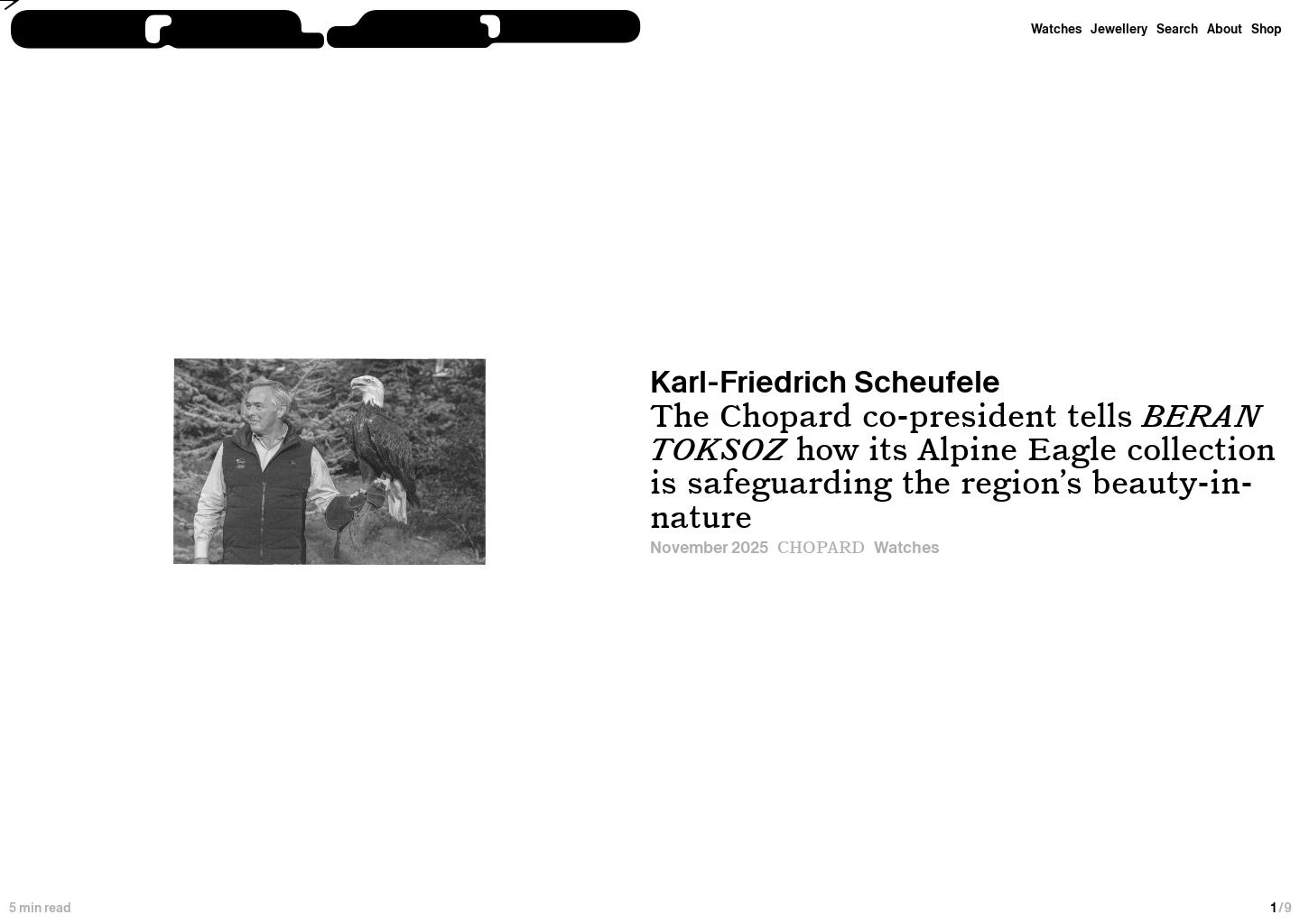 Karl-Friedrich Scheufele — QP Magazine