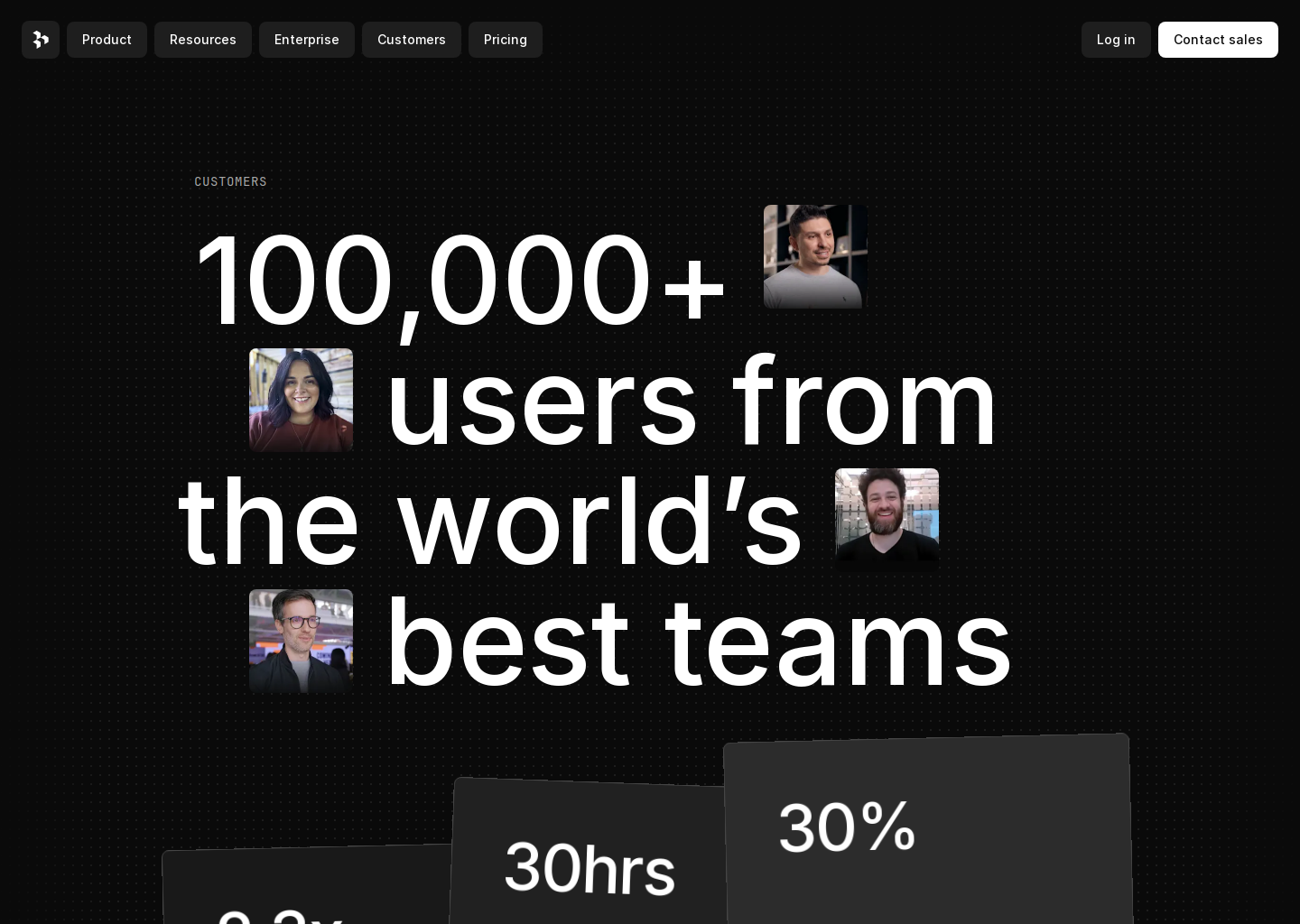 Customers | Dovetail