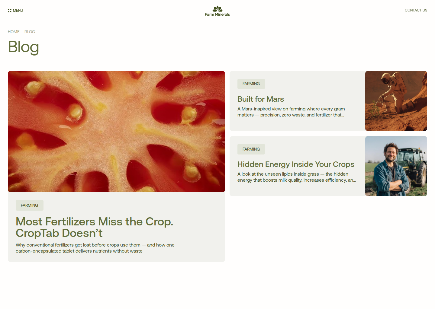 Blog | Farm Minerals