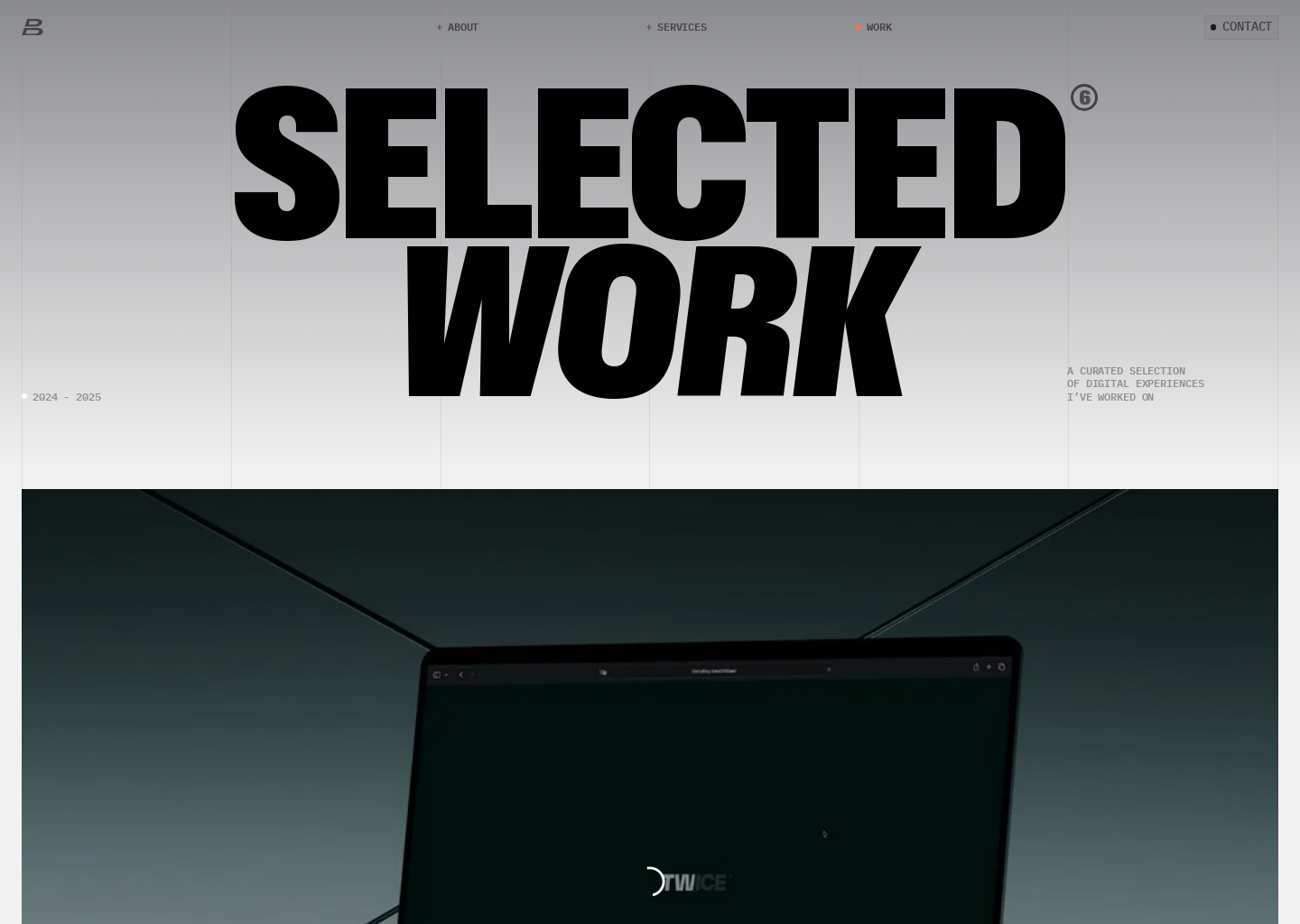 Work ✦ ©Design by Dylan