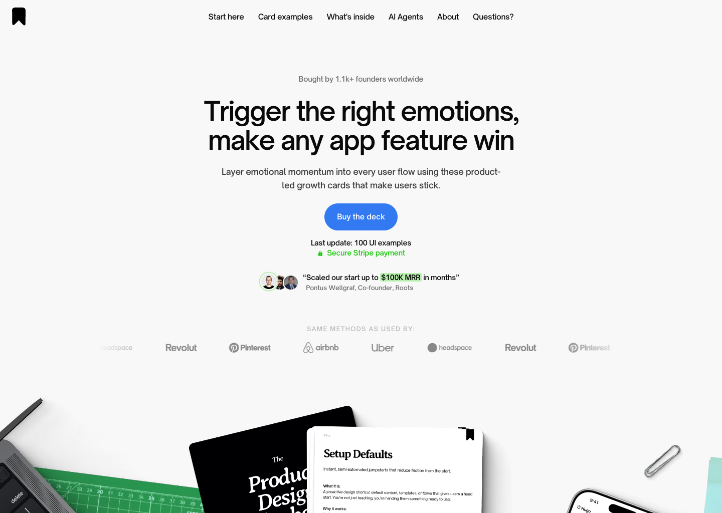 Download Playbook: Ship Apps &amp; Product Features That Users Adopt Instantly — website design on Landdding